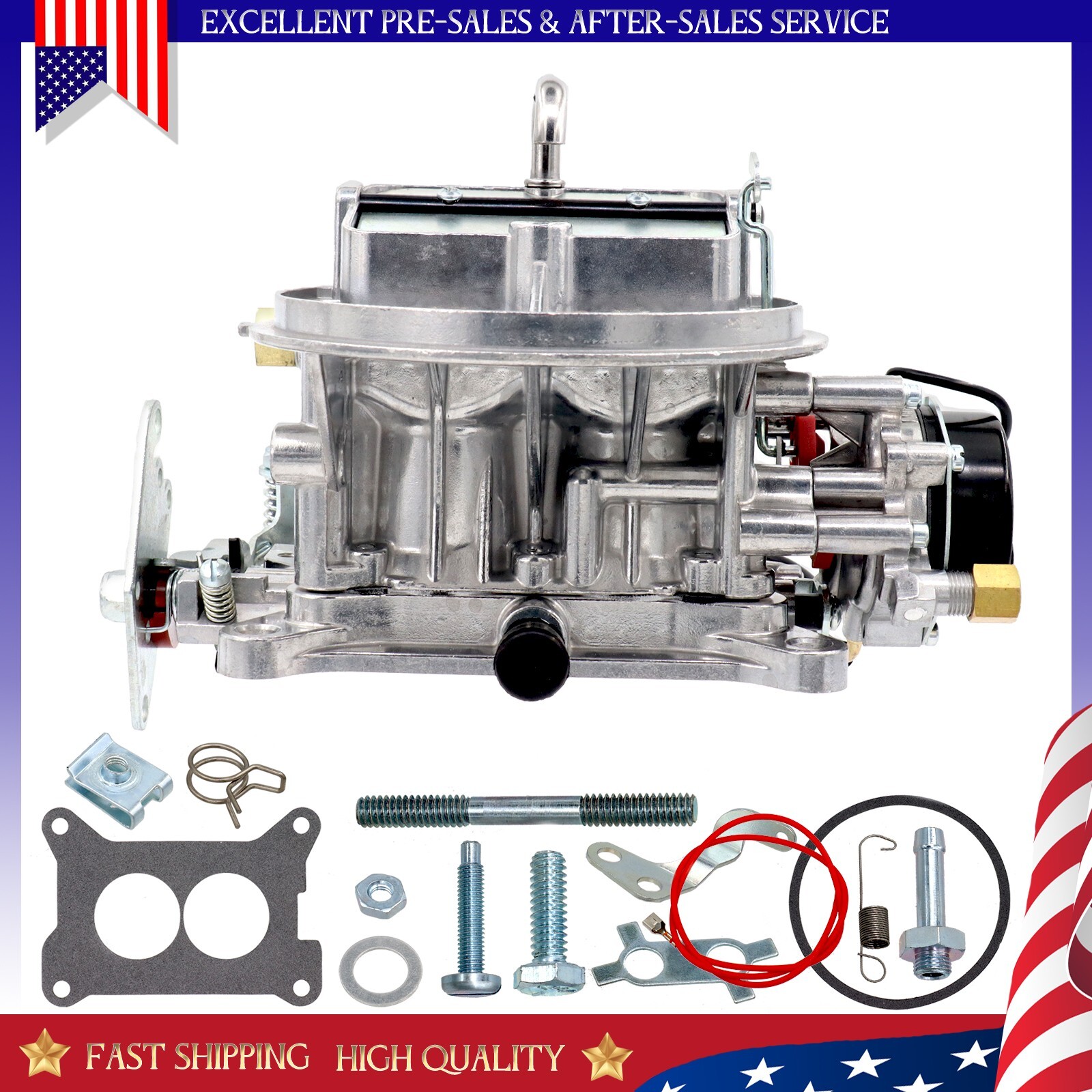 Marine Carburetor 500 CFM Electric Choke 0-80402-2 For Holley 2300 Gas New 🔥