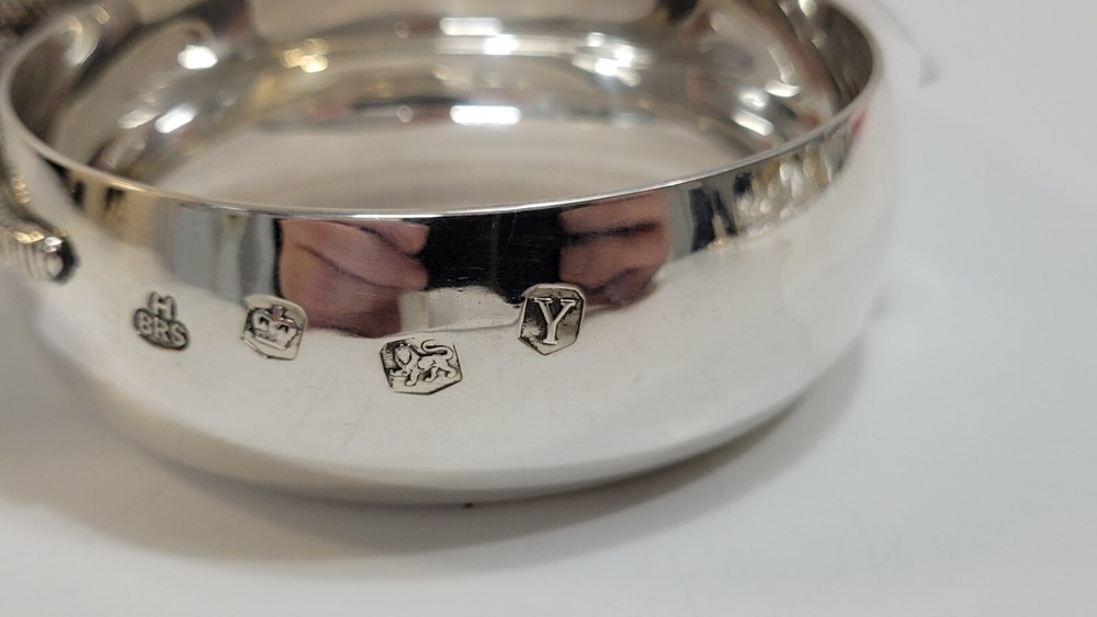 ENGLISH STERLING SILVER WINE TASTER