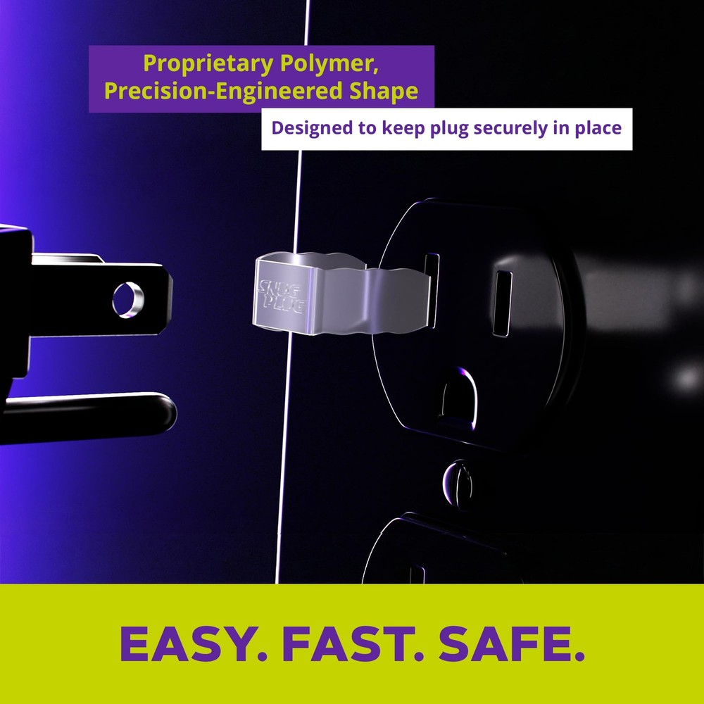 Loose Outlet Plug Fix & Outlet Insert | Prevent Plug from Being Unplugged & S...