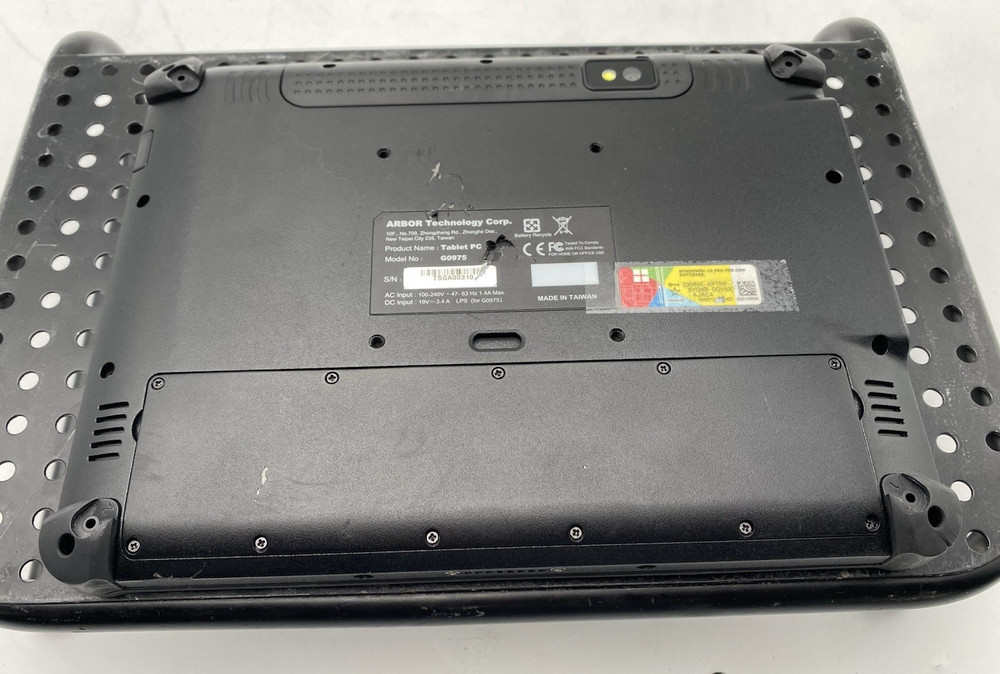 ARBOR Gladius G0975 Rugged Tablet PC TESTED Fresh OS