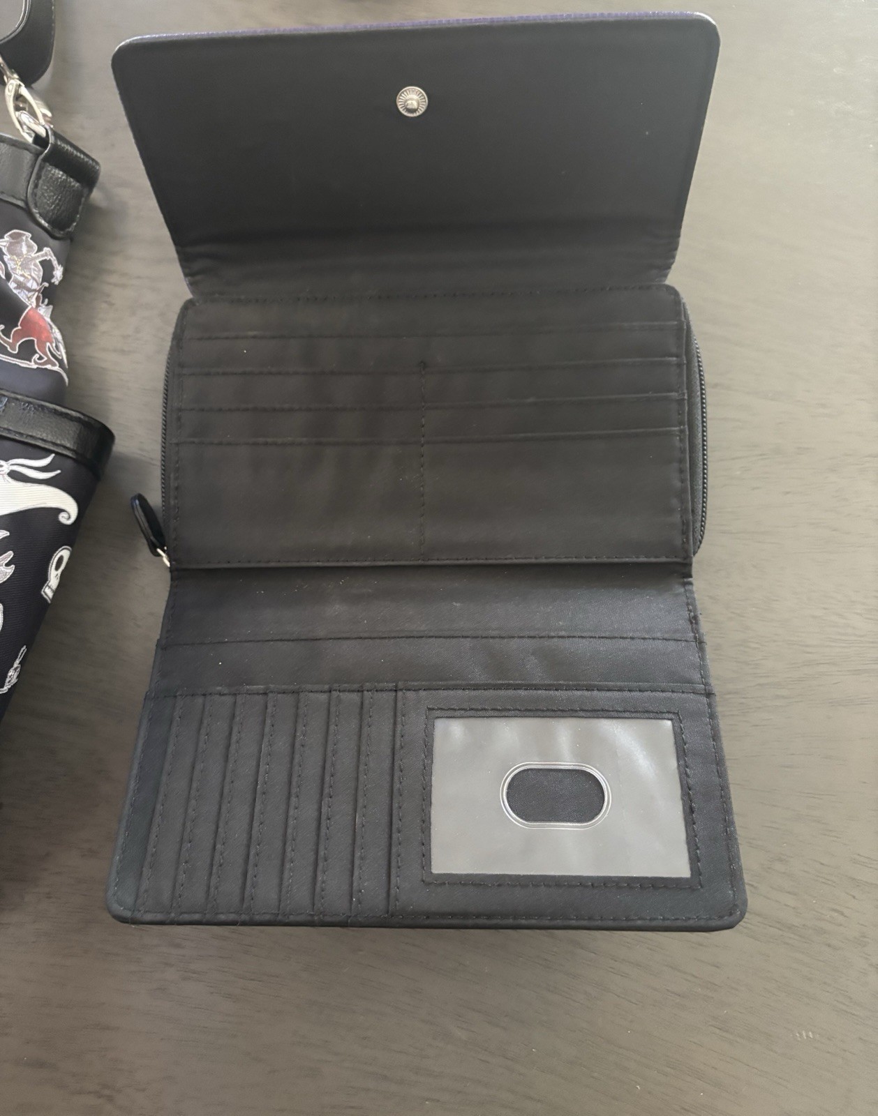 Disney The Nightmare Before Christmas Large Tote Bag & Wallet Set Black