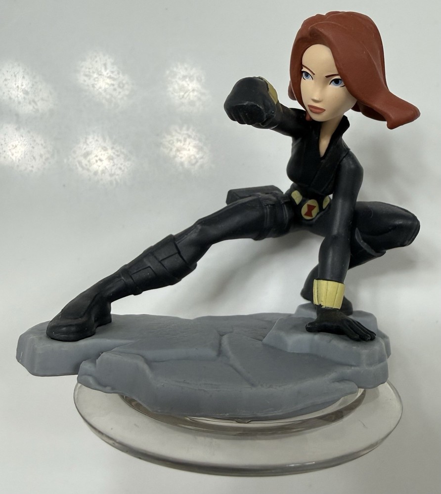 Disney Infinity Marvel Avengers Black Widow Figure Game Piece Part 🔥