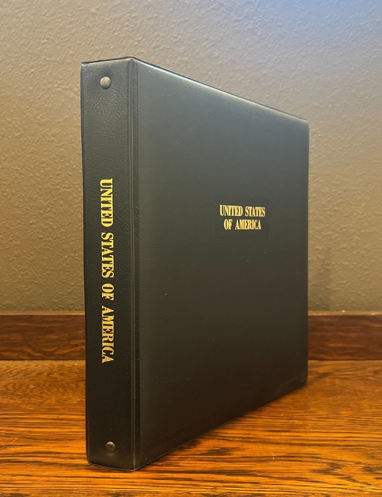 3 Ring Minkus Binder United States Plate Block for Stamp Collecting ZAYIX