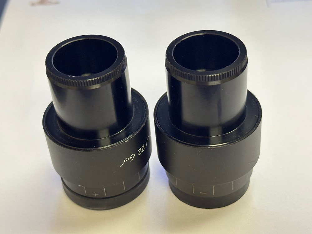 Motic Microscope Eyepieces, WF PL 10X / 22, (Pair), fits most compound models