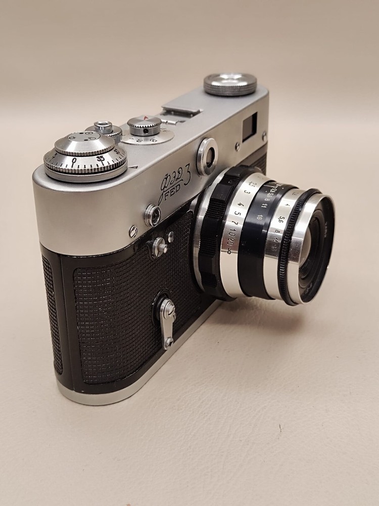 FED 3 camera + Industar-61 2.8/52 M39