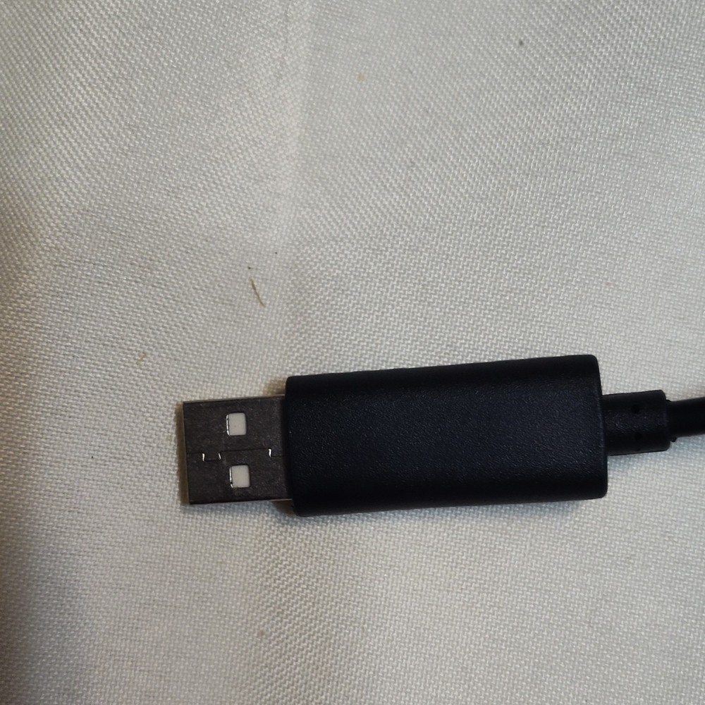 2.4G Wireless Gaming Receiver Wired External Attachment Black 1ft Plastic USB