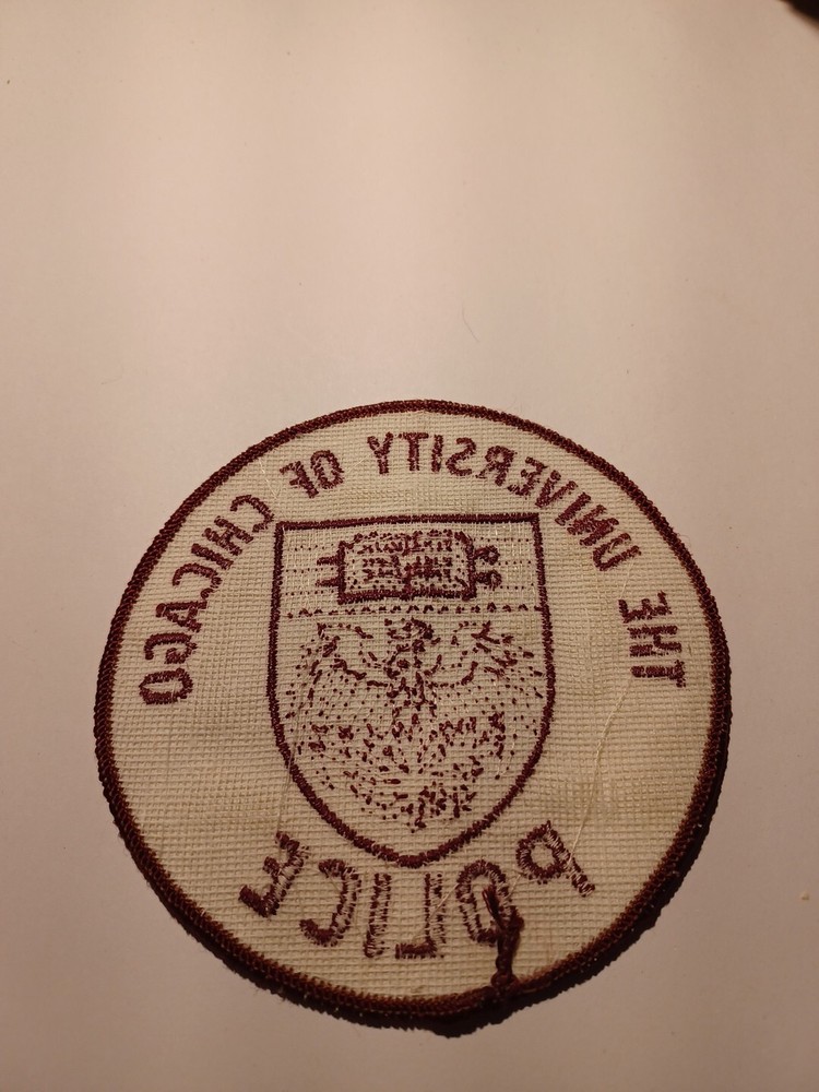 Police Security University Shoulder Patch