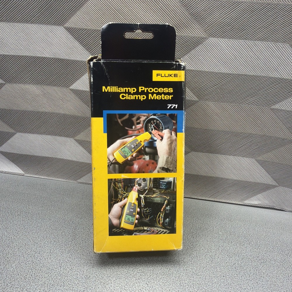 FLUKE 771 MILLIAMP PRECESS CLAMP METER