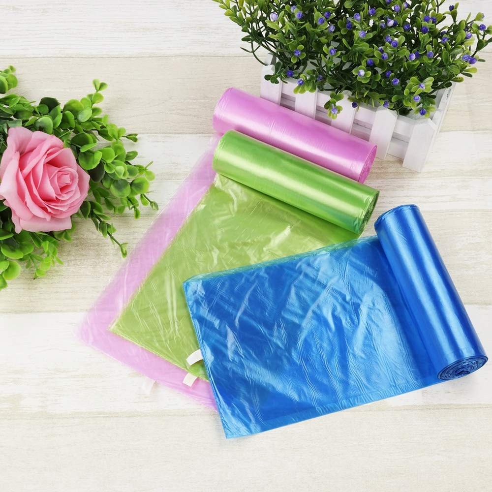 Medium Trash Bags, 7 Gallon, 120 Counts/ 6 Rolls