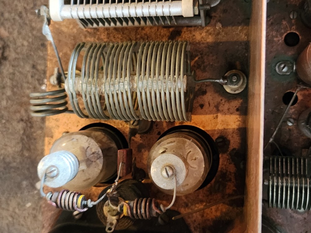 Vintage Heathkit DX-100 AM CW Ham Transmitter For Parts