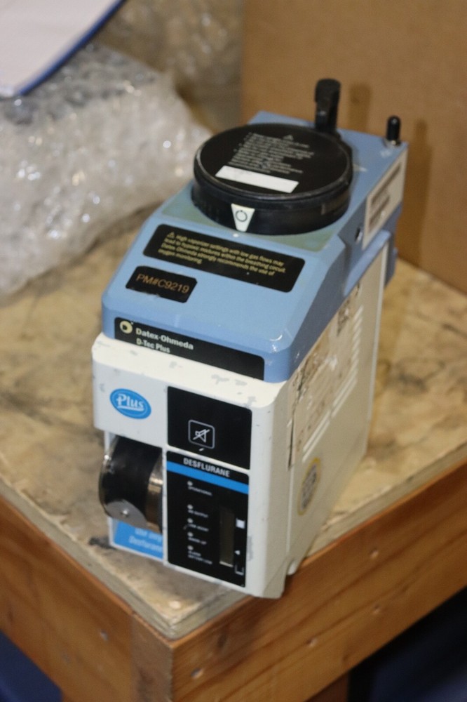 Datex-Ohmeda D-Tec Plus DESFLURANE Vaporizer