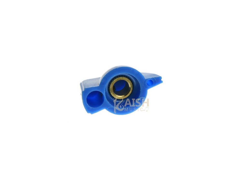 12x Blue Chicken Head Knob 1/4" Guitar Amp Effect Pedal Knobs with Brass Insert