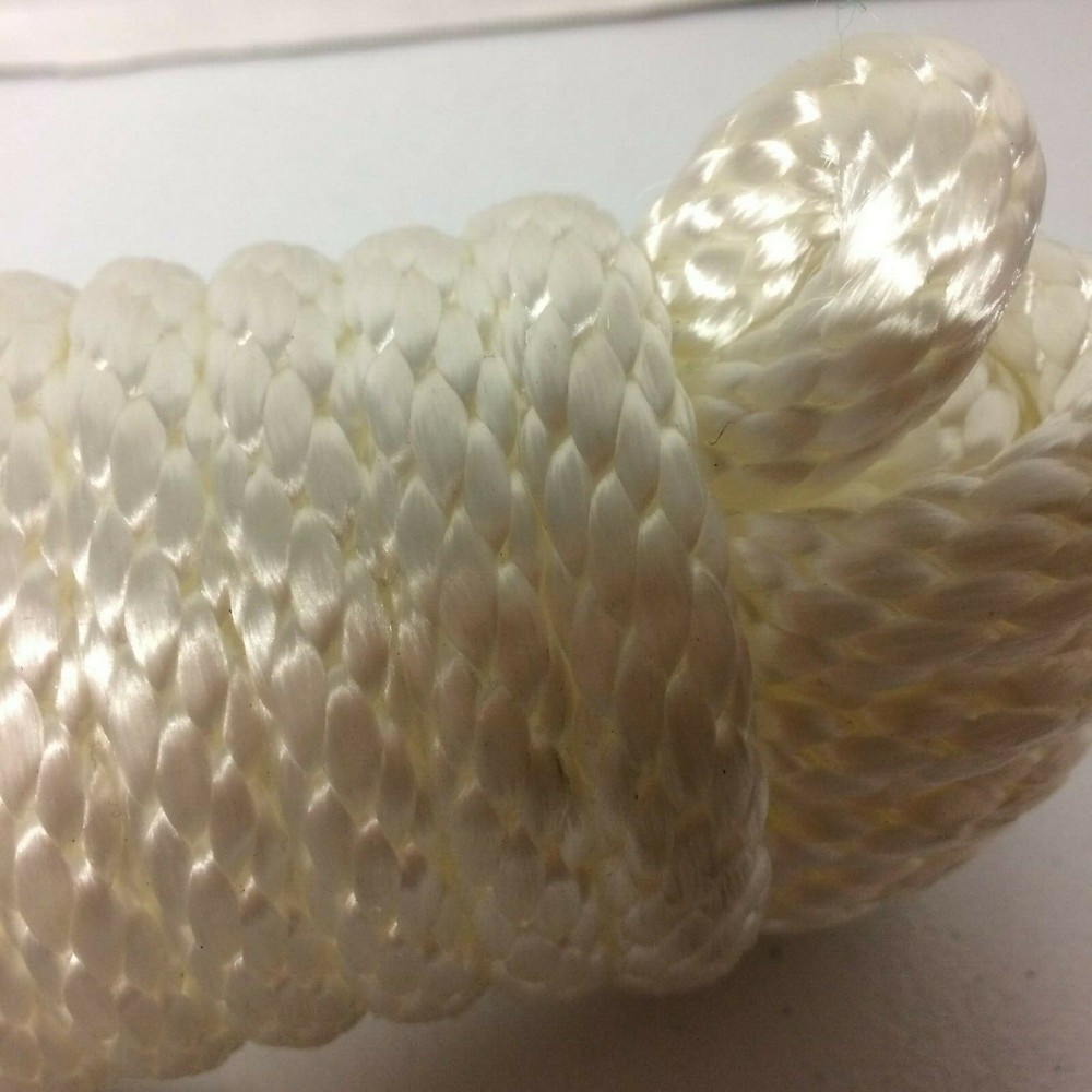 3/8in x 25ft Solid Braid Nylon Rope