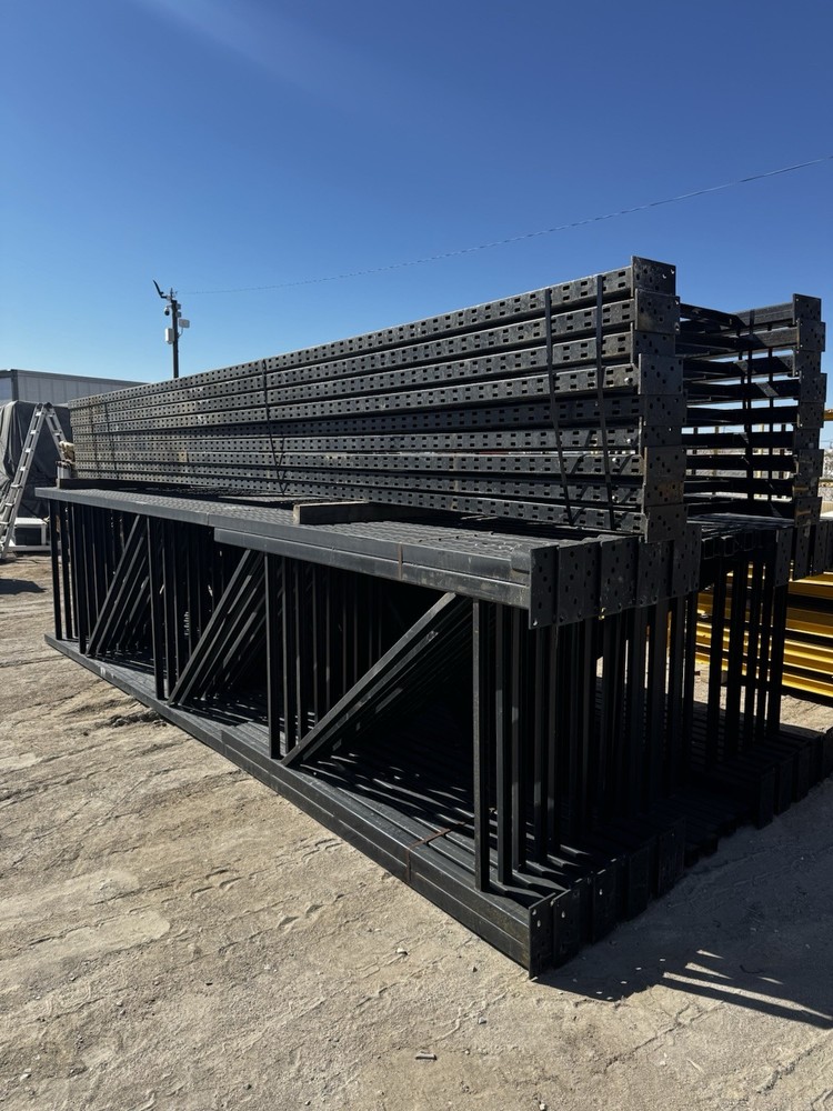 Used Push Back Pallet System