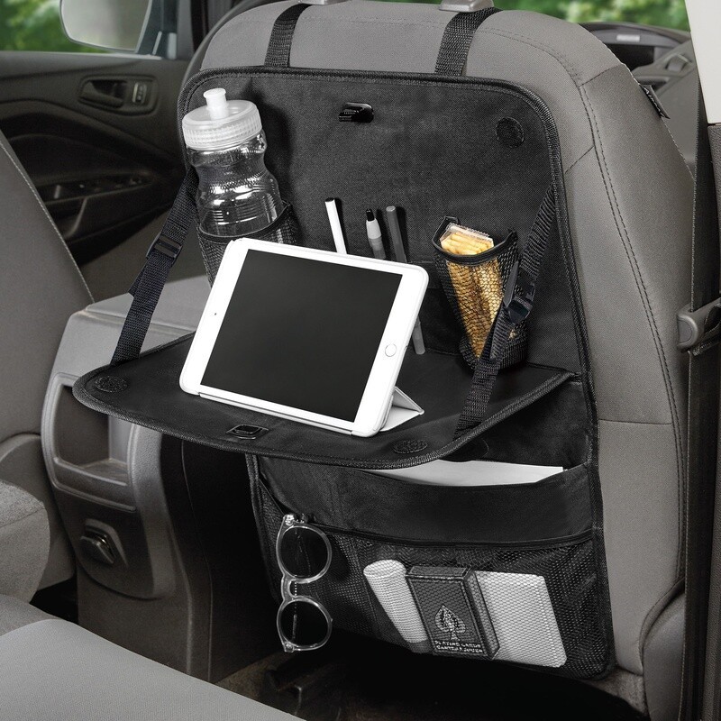 Multi-Pocket Car Backseat Organizer W/ Adjustable Desk Function Universal Fit US