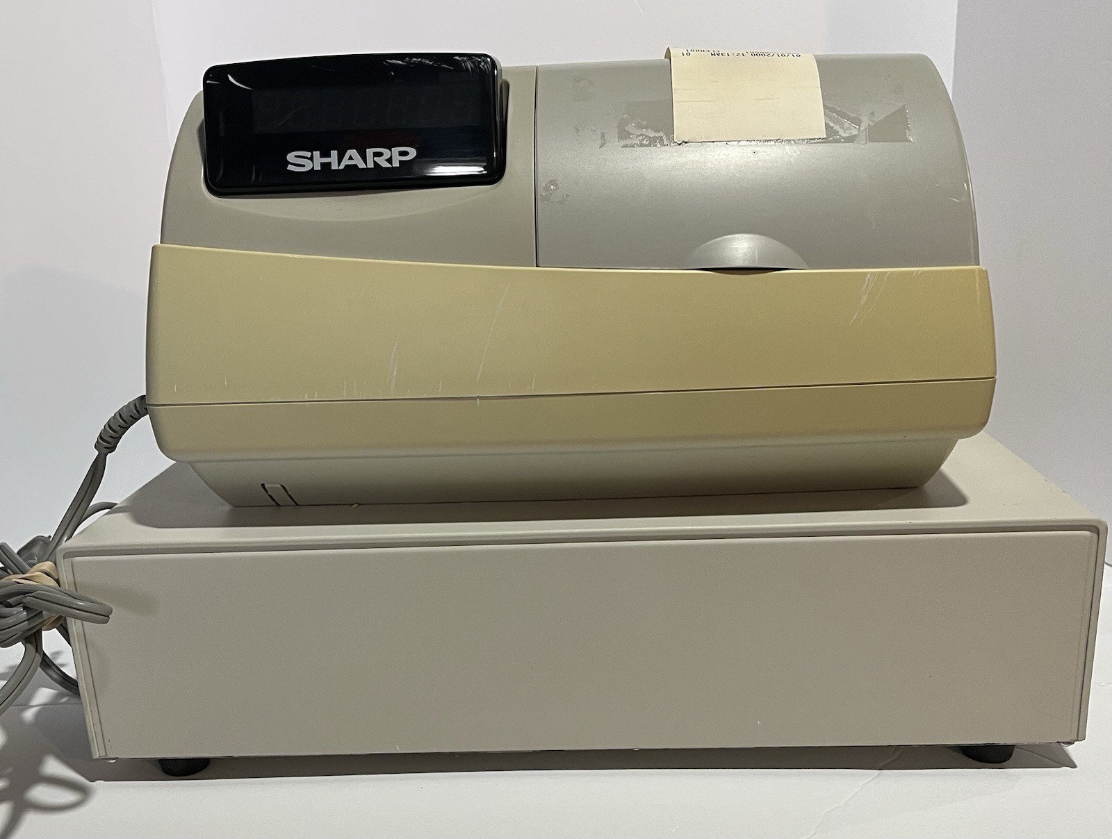 Sharp XE-A302 Cash Register w/ Keys & Manager Keys Tested
