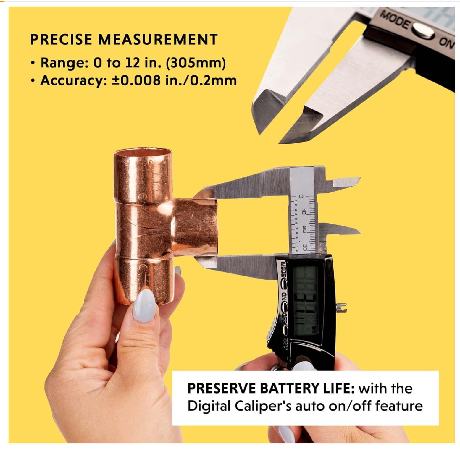 General Tools 6" Digital Caliper Stainless Steel NEW SEALED SAME DAY SHIP 146-7