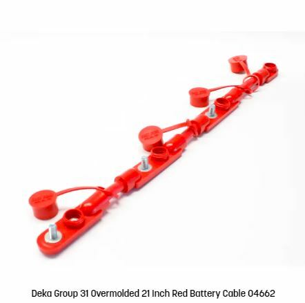 Positive + Negative SET Overmolded 4 Battery Cable Harness Group 31