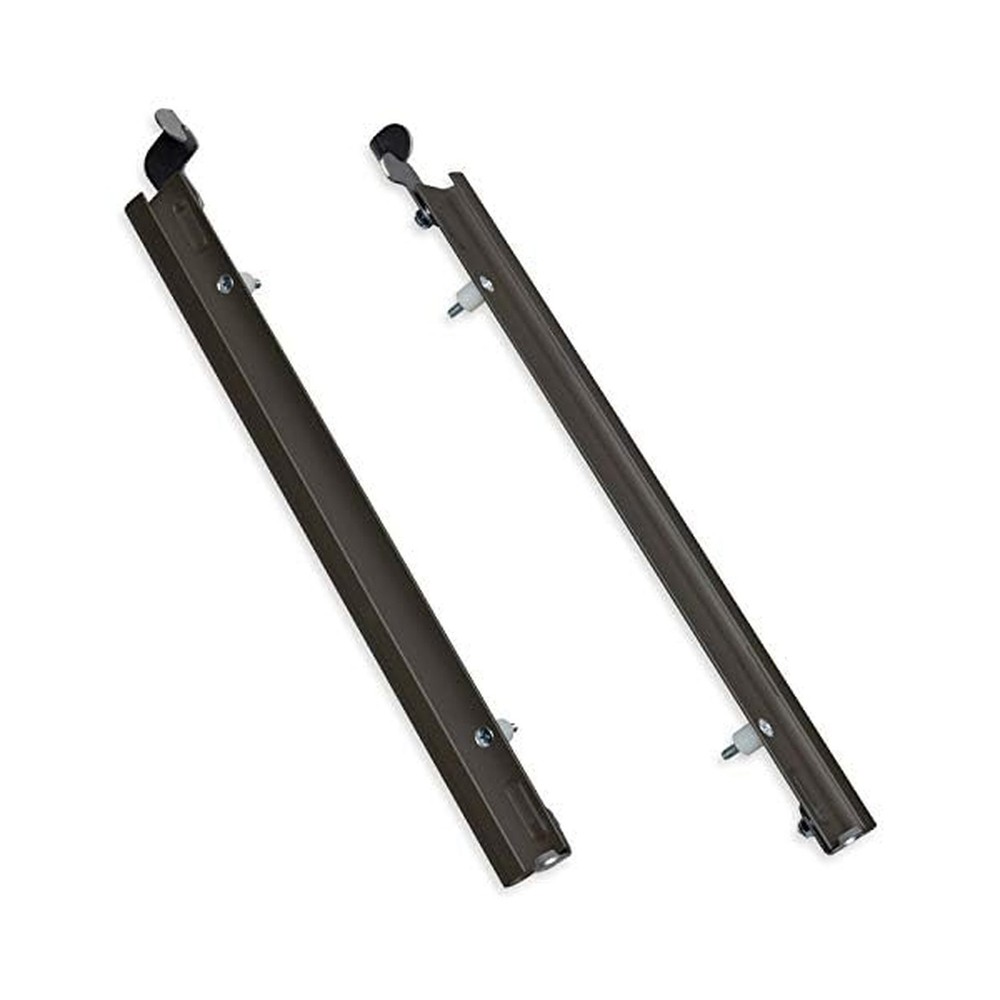 PlexiDor Performance Pet Doors Sliding Track with Flip Lock, Medium, Bronze