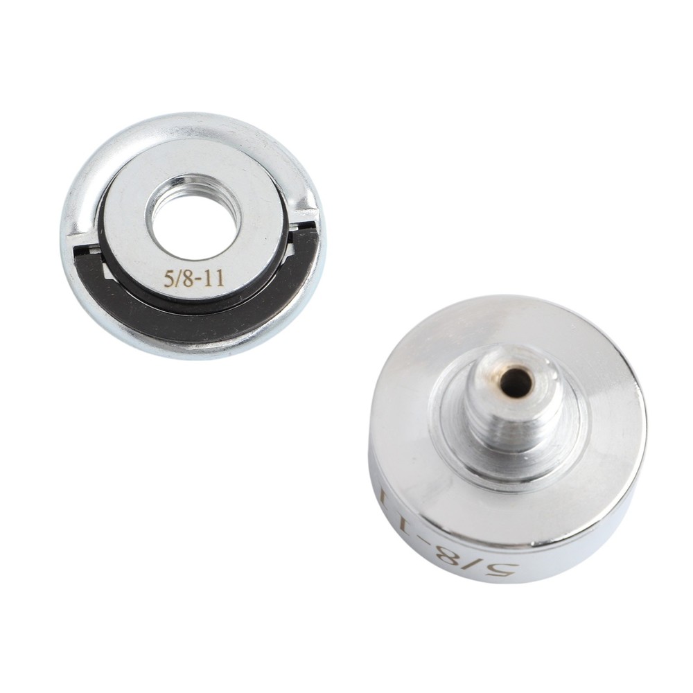 2 Piece 5 8 11 Thread Angle Grinder Adapter Set for XLOCK Tools Stainless