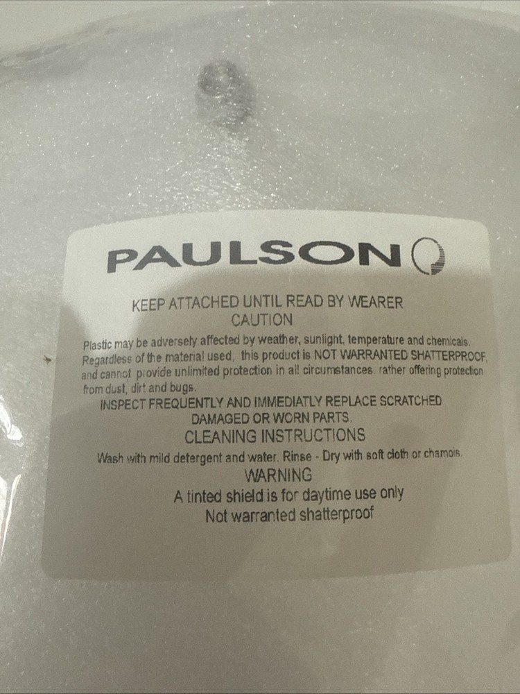 BELL PS PAULSON 5 STUD CLEAR SHIELD