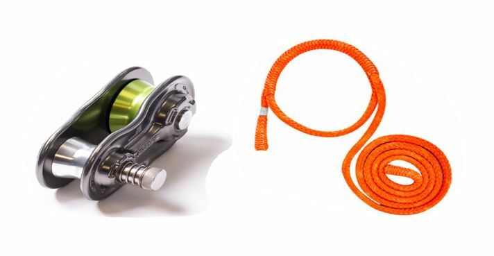 Notch 3/4" Rigg Block & 5/8" Tenex 2ft-6ft Adjustable Loopie Sling Combo Pack