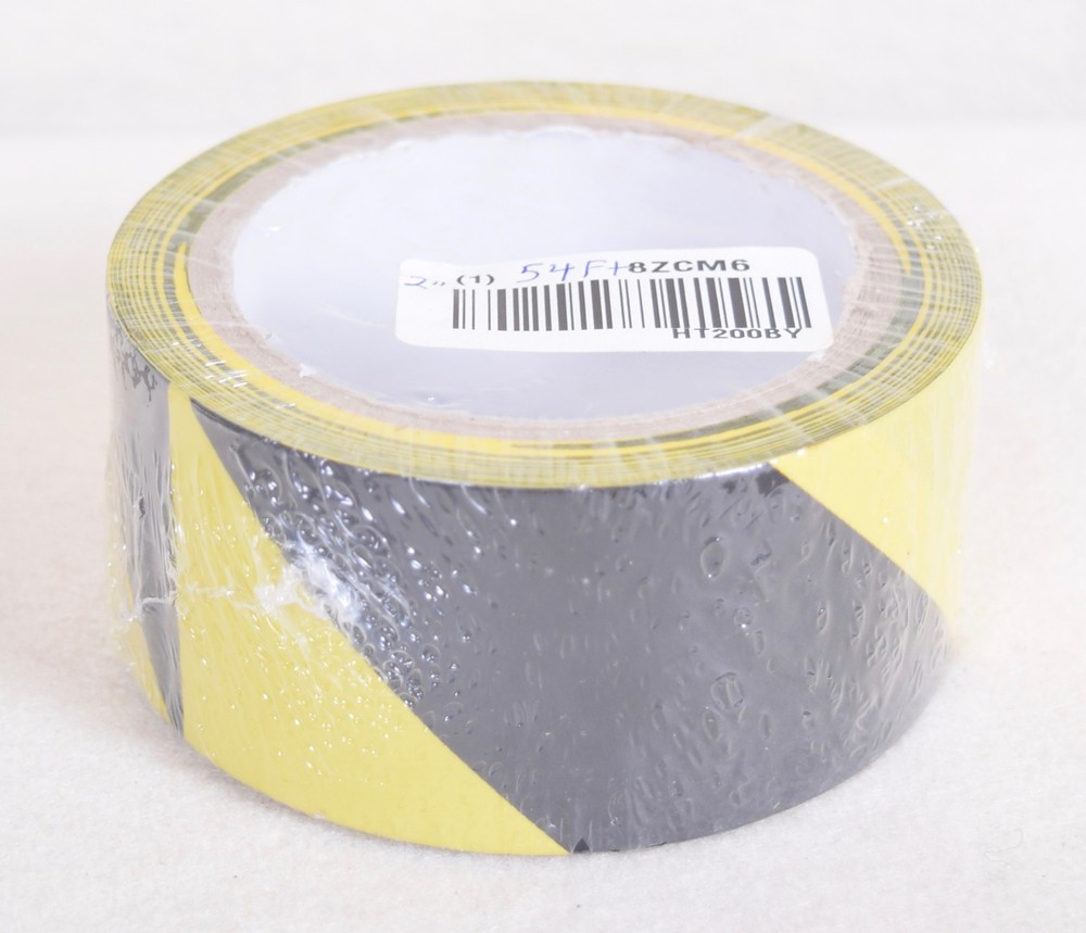 Brady 2" Warning Caution Hazard Tape 54' 8ZCM6