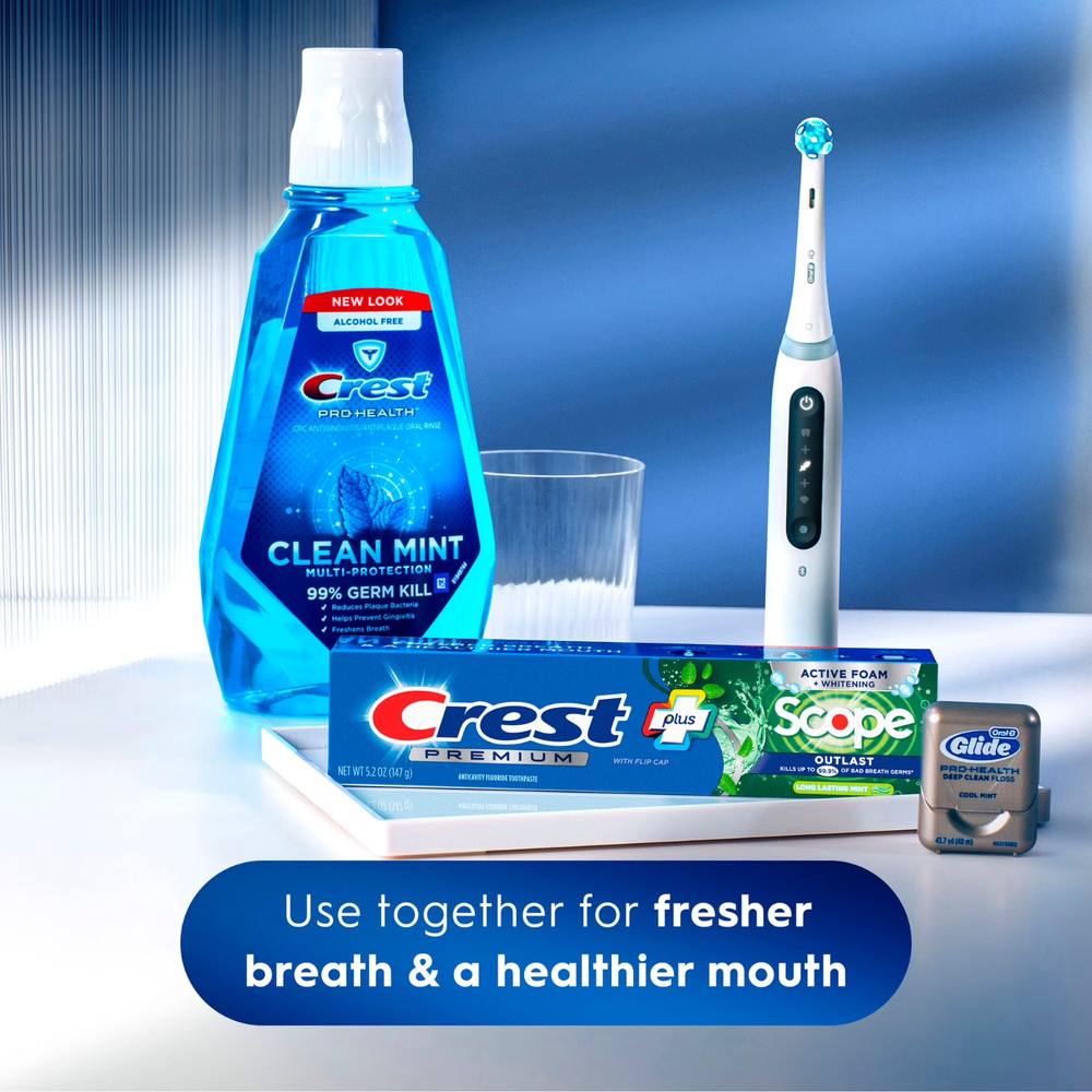 Crest Toothpaste Premium Toothpaste, Mint 5.2 oz - FREE SHIPPING