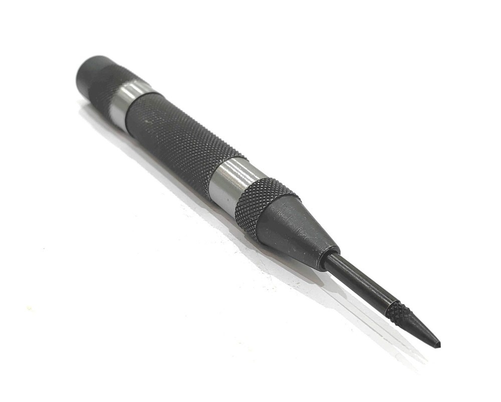 Automatic Center Punch With Replaceable Hardened Steel Tip medium Duty