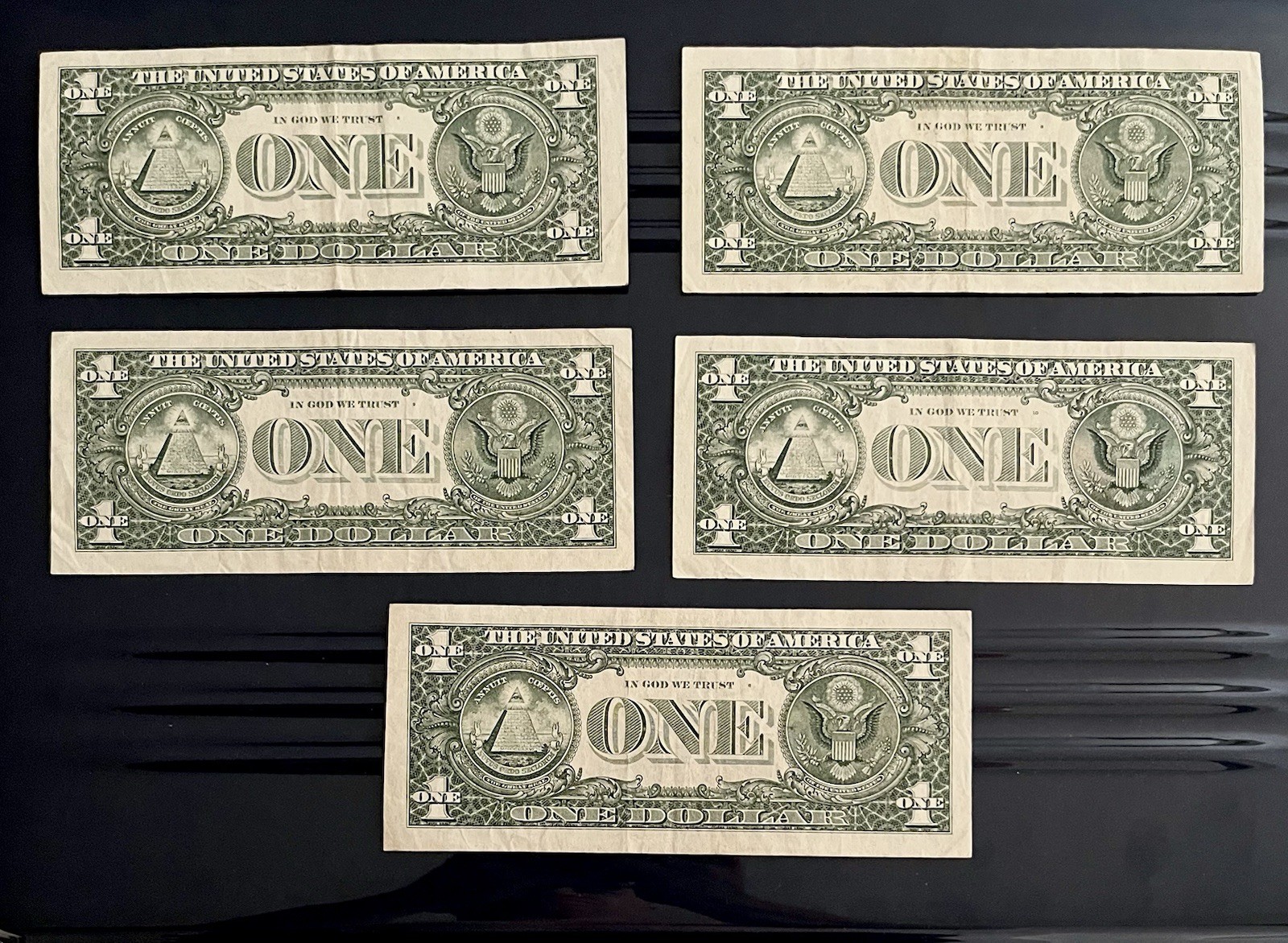 5 Lot 1995 $1 Web Notes