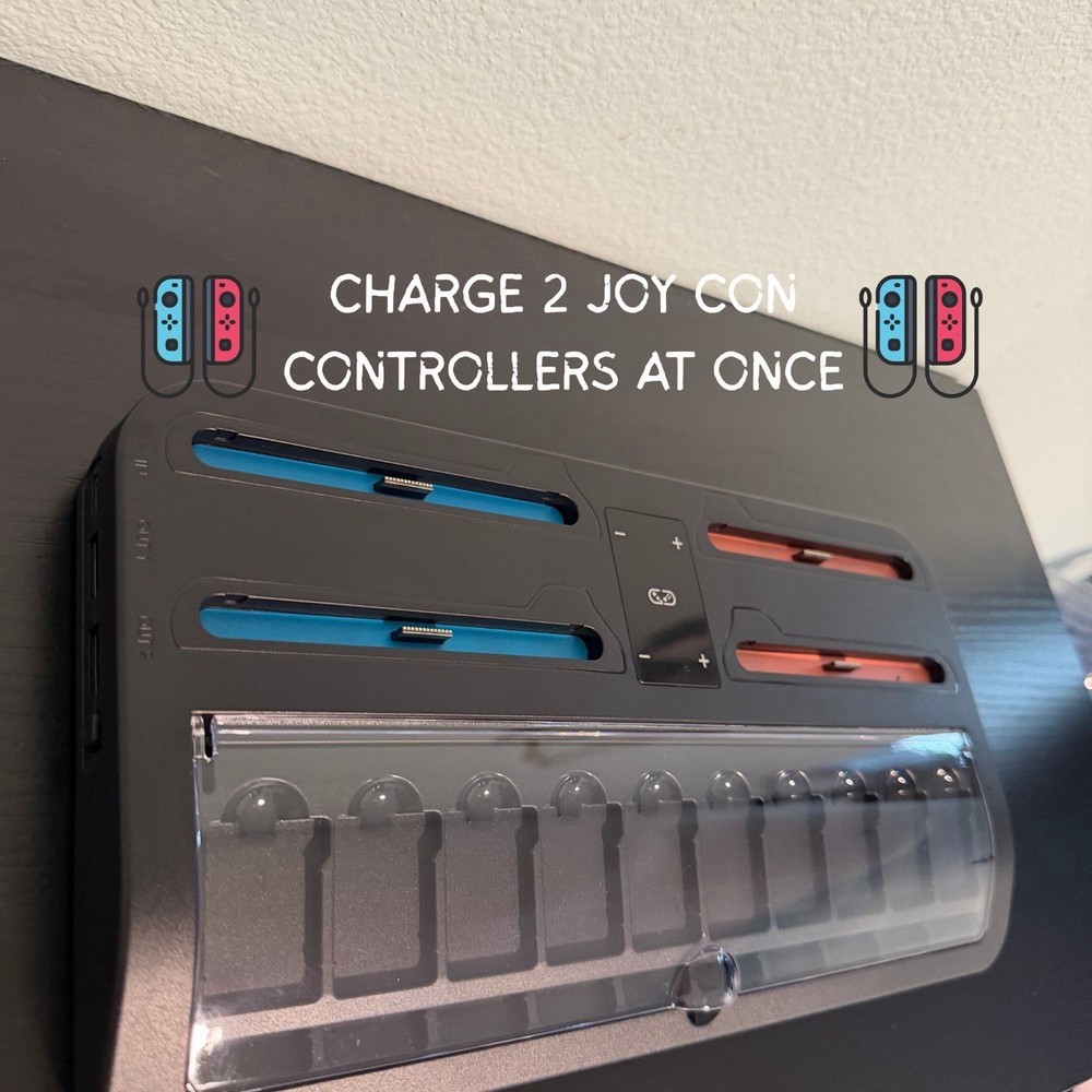 All-In-One Nintendo Switch 2 Console, Controller & Game Organizer/Charging Dock