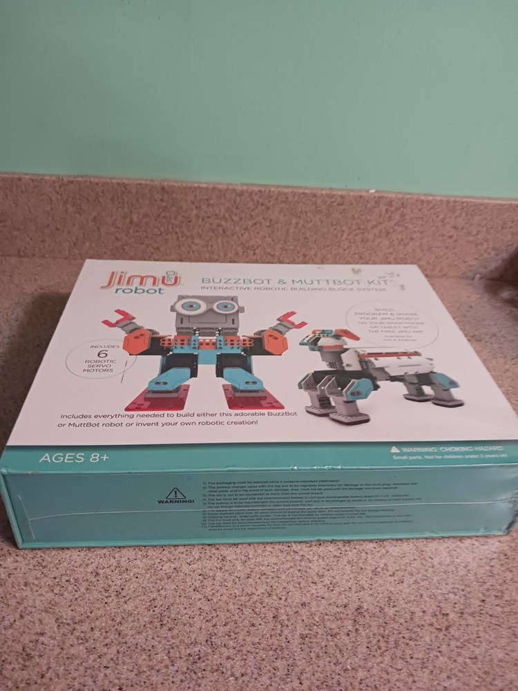 JIMU ROBOT BuzzBot & MuttBott App Enabled STEM Learning Robotic Kit SEALED NEW