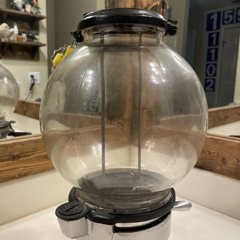 Columbus Model “A” Gumball Machine Black with Wall Mount