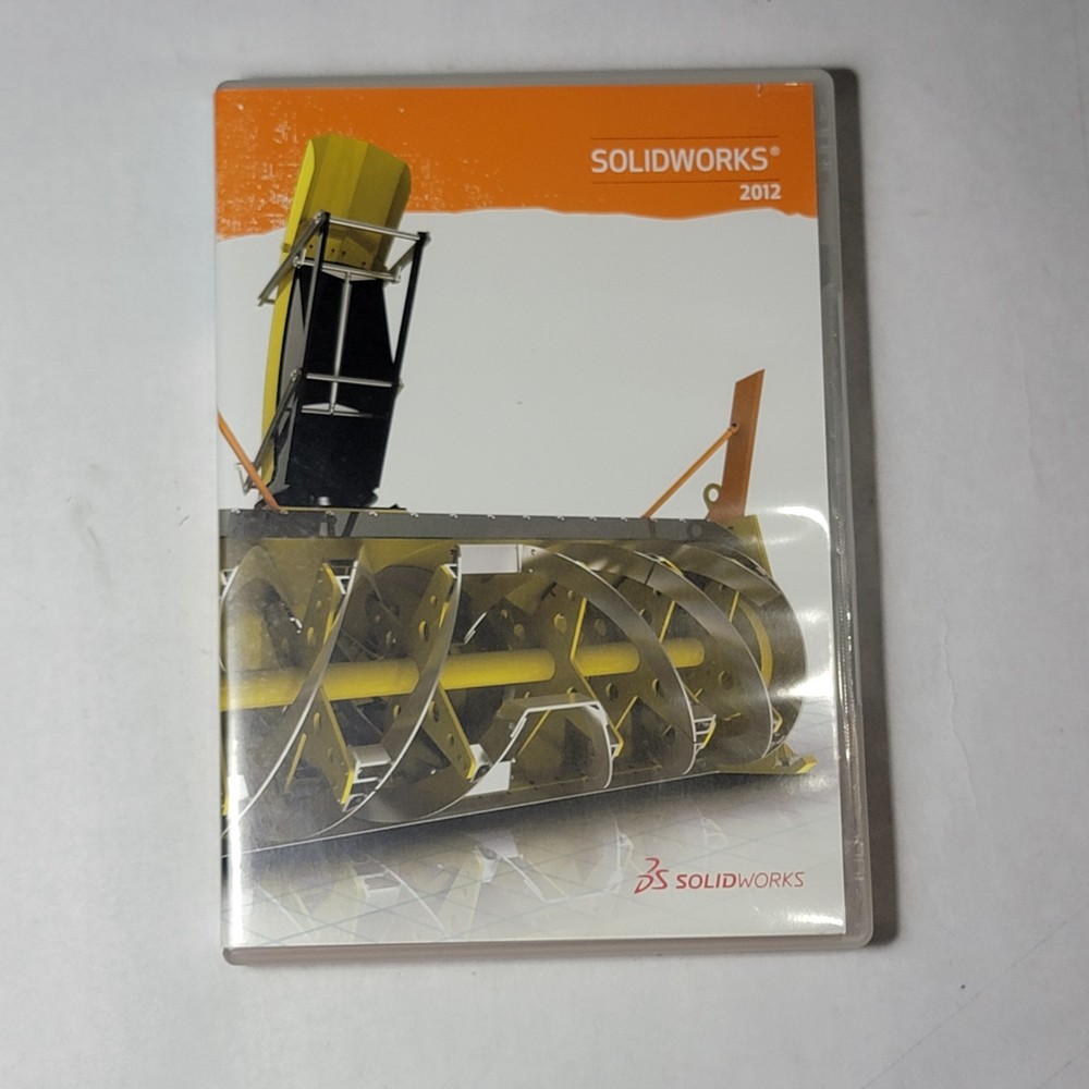 SolidWorks 2012 DVD Kit Software Discs Replacement 32 Bit 64 Bit Engineering