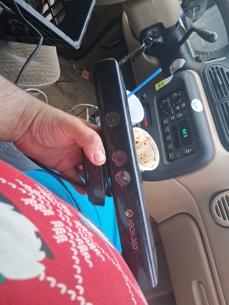 Microsoft Xbox 360 Kinect Connect Black Sensor Bar Model # 1473