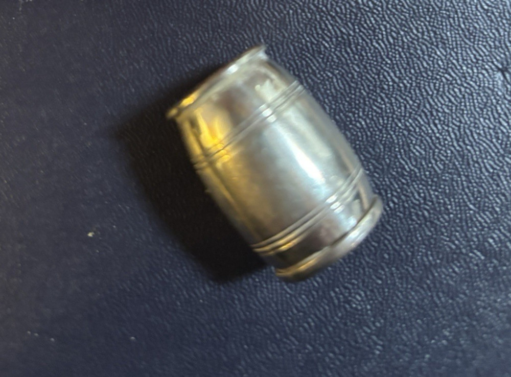 Tiffany & Co ~ Silver Barrel ~Pill Box