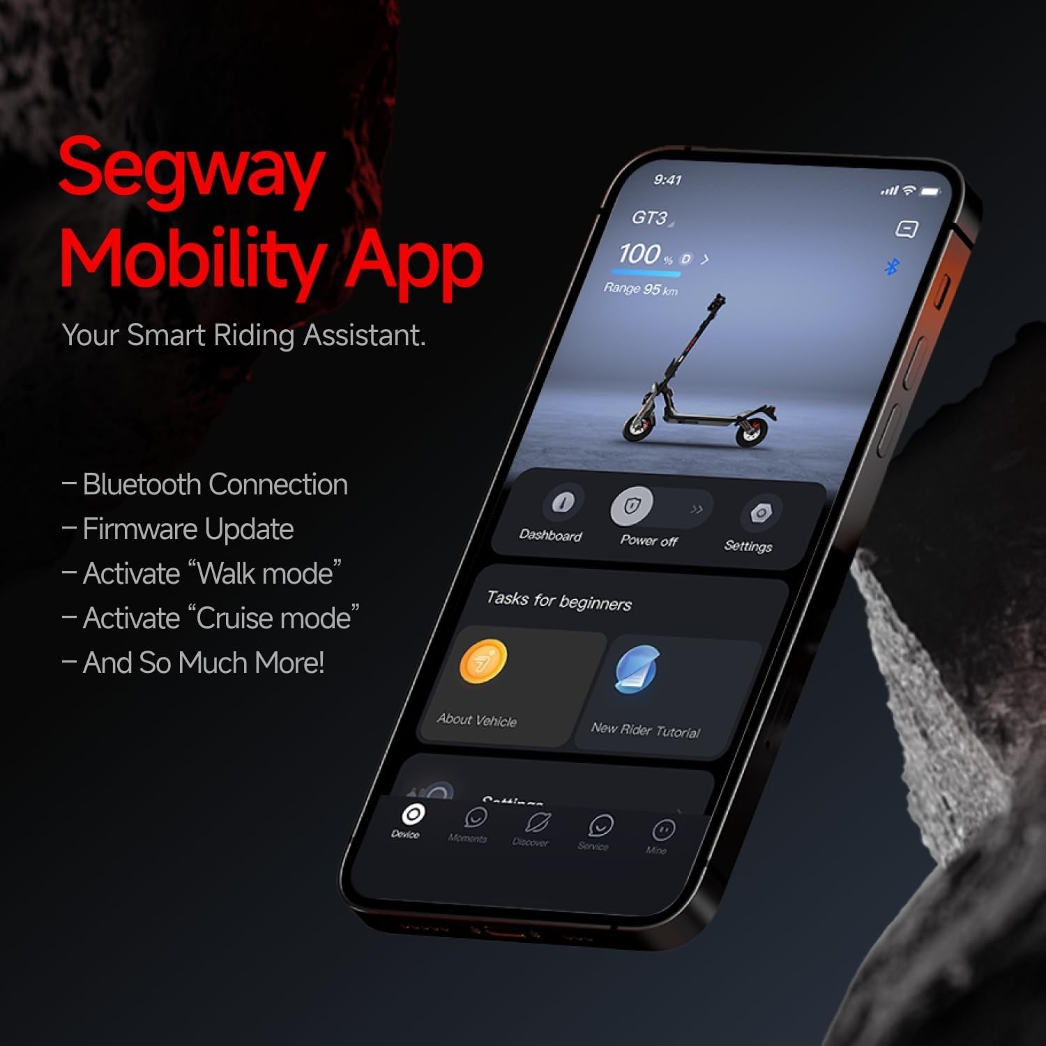 Segway SuperScooter GT3, 31 MPH w/ 45-Mile Range, 2400W Peak Motor, NEW IN BOX