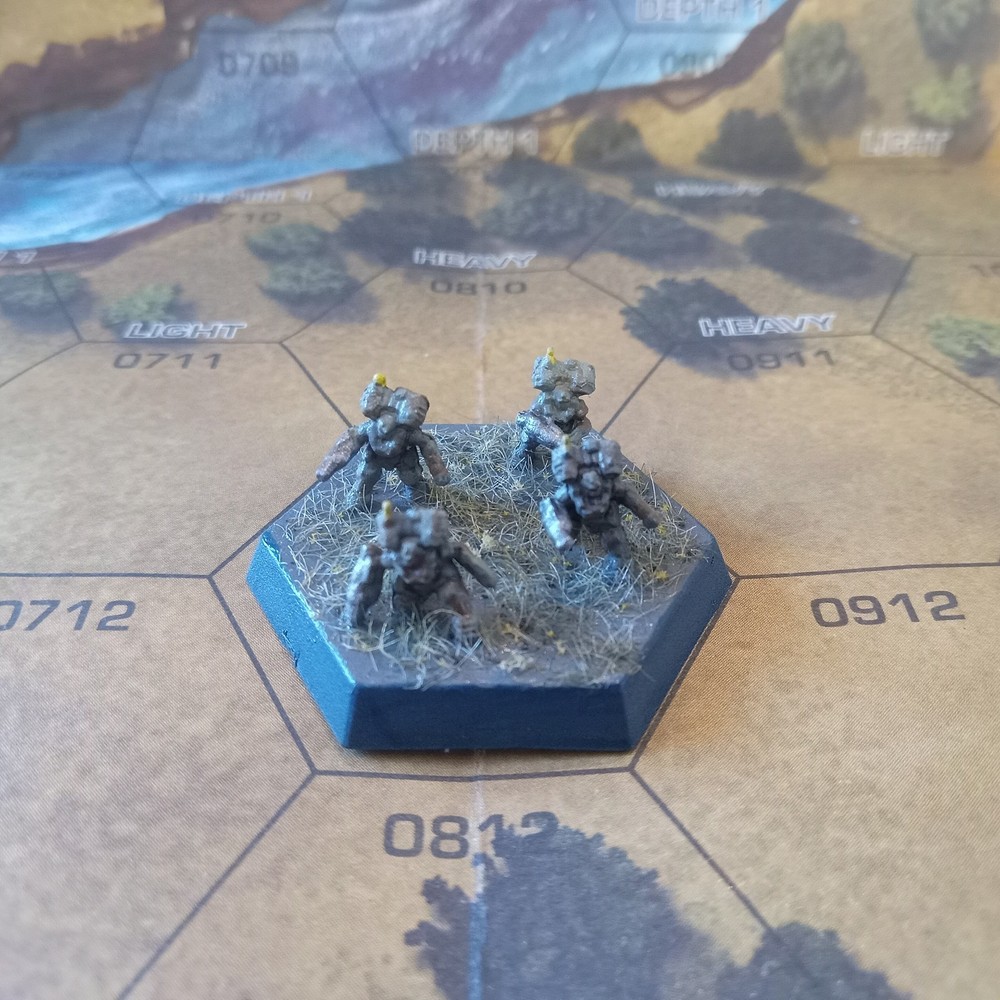 Battletech, Pro Painted, Inner Sphere Battle Armor Platoon