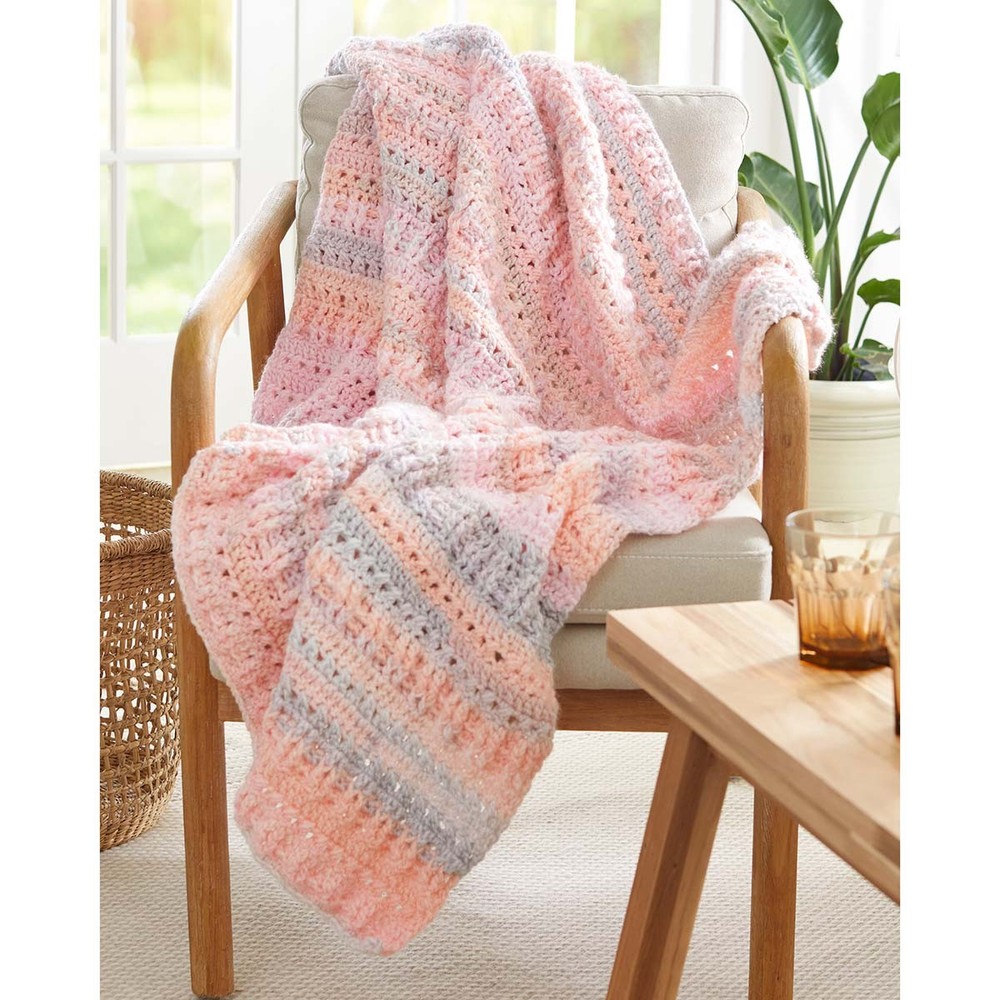 Premier® Cat's Cradle Blanket Crochet Kit
