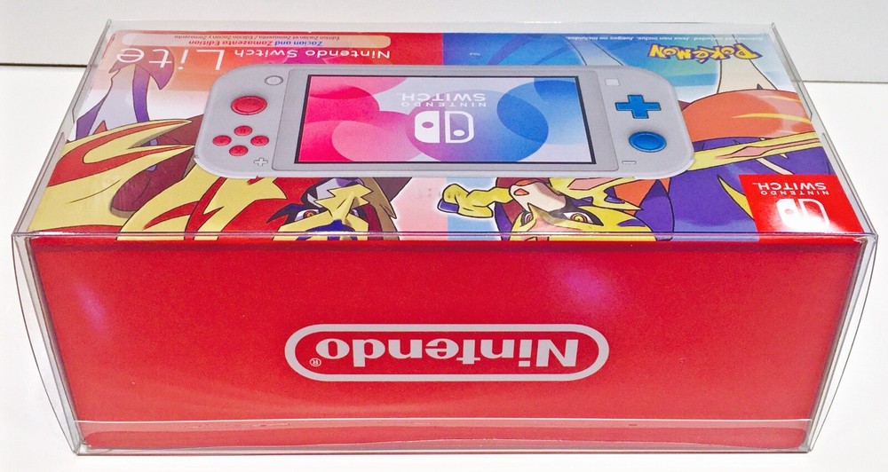 5 Box Protectors For NINTENDO SWITCH LITE Console Boxes! Fits Pokemon ETC. NTSC