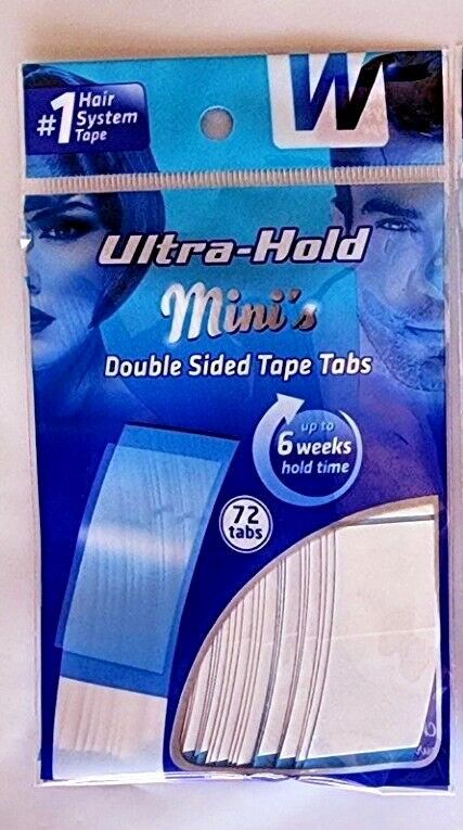 Walker Ultra Hold Tape Mini's Double Sided Tape 72 Tabs Wig, Toupee, Hairpiece