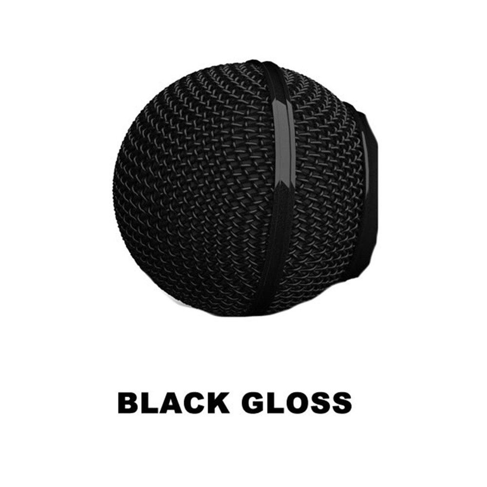 Microphone Accessory Package w Padded Case & Colored Replacement Mic Grilles