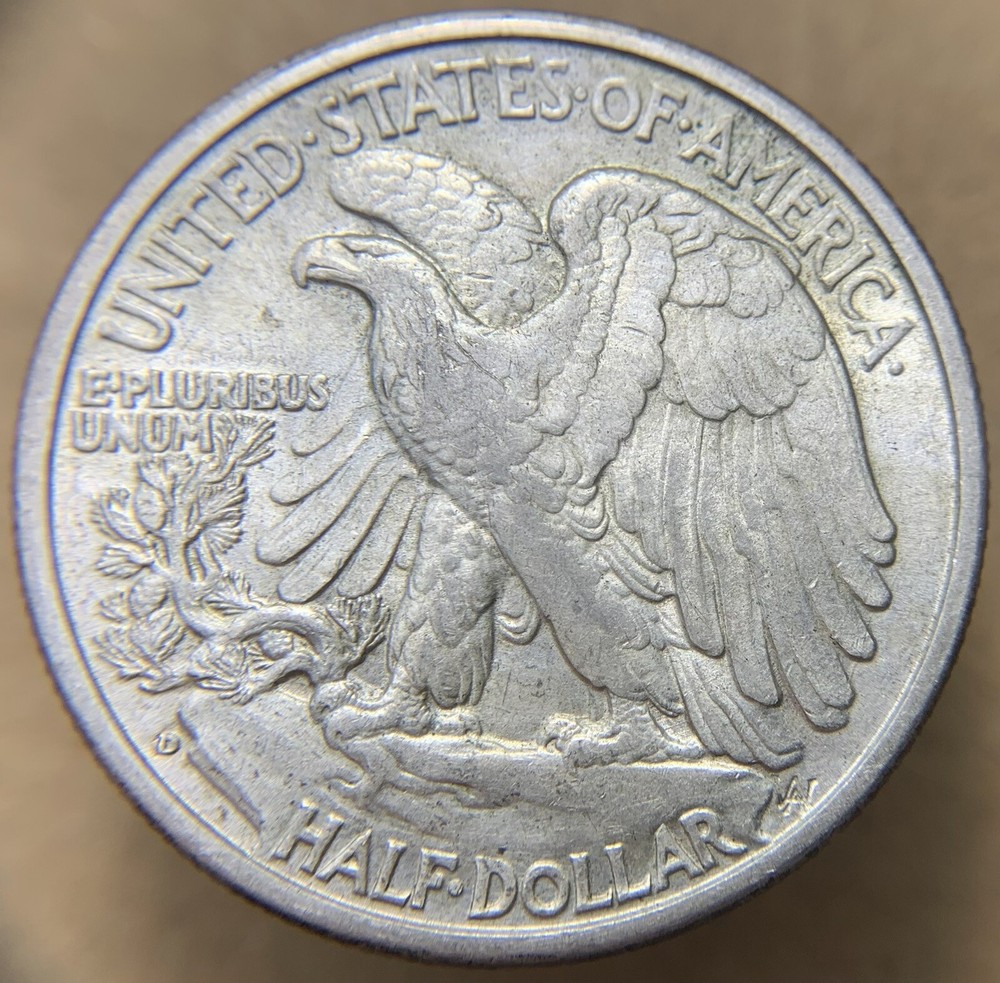 1935 D Walking Liberty Half Dollar (C4)