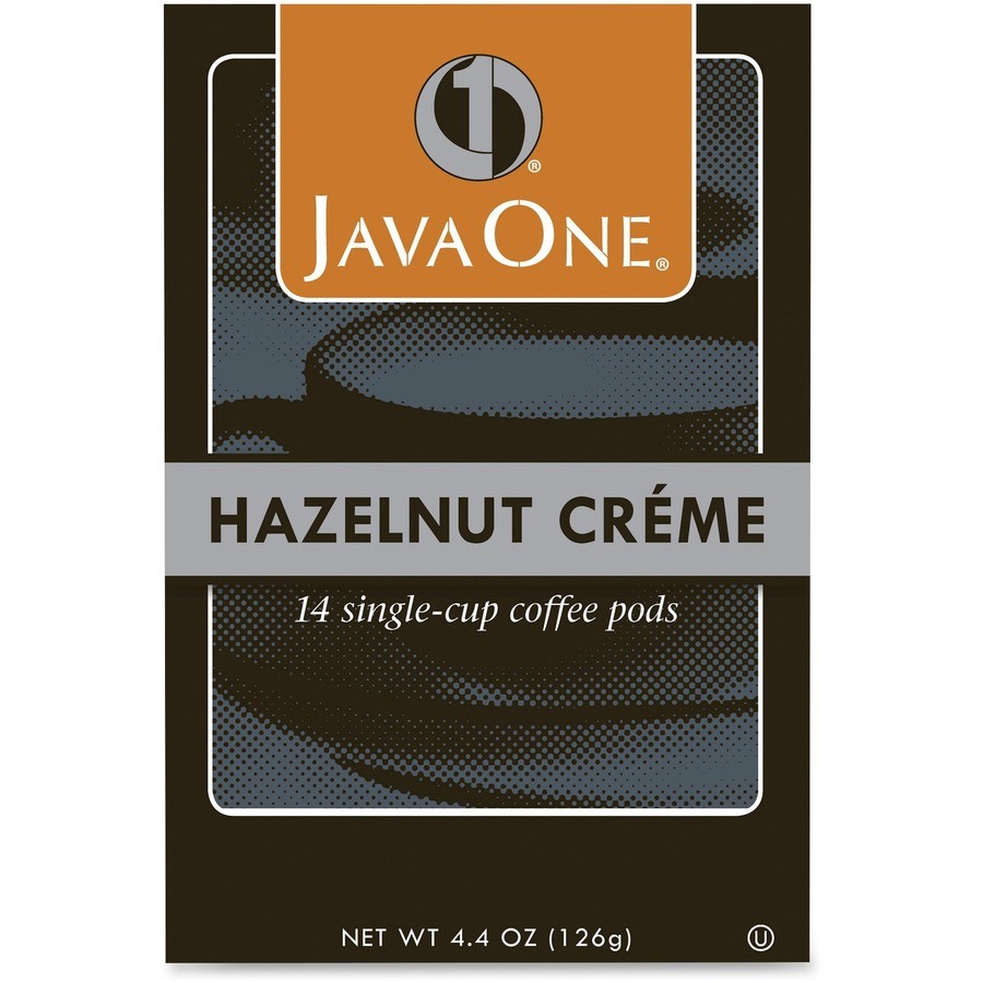 Java Trading 70500 Hazelnut Creme Coffee Pods 14 Count