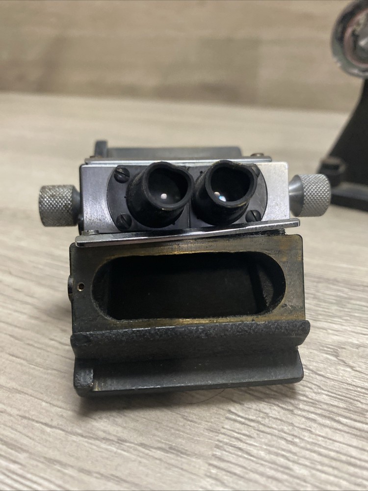 1920-30s Bausch & Lomb Microscope W/ Extras