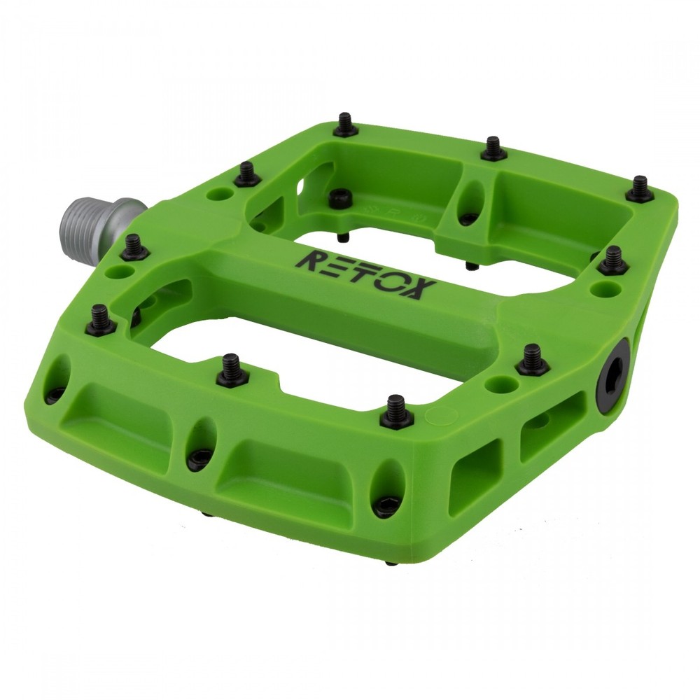 Origin8 Retox 9/16" Concave Composite Platform Pedals with Removable Pins