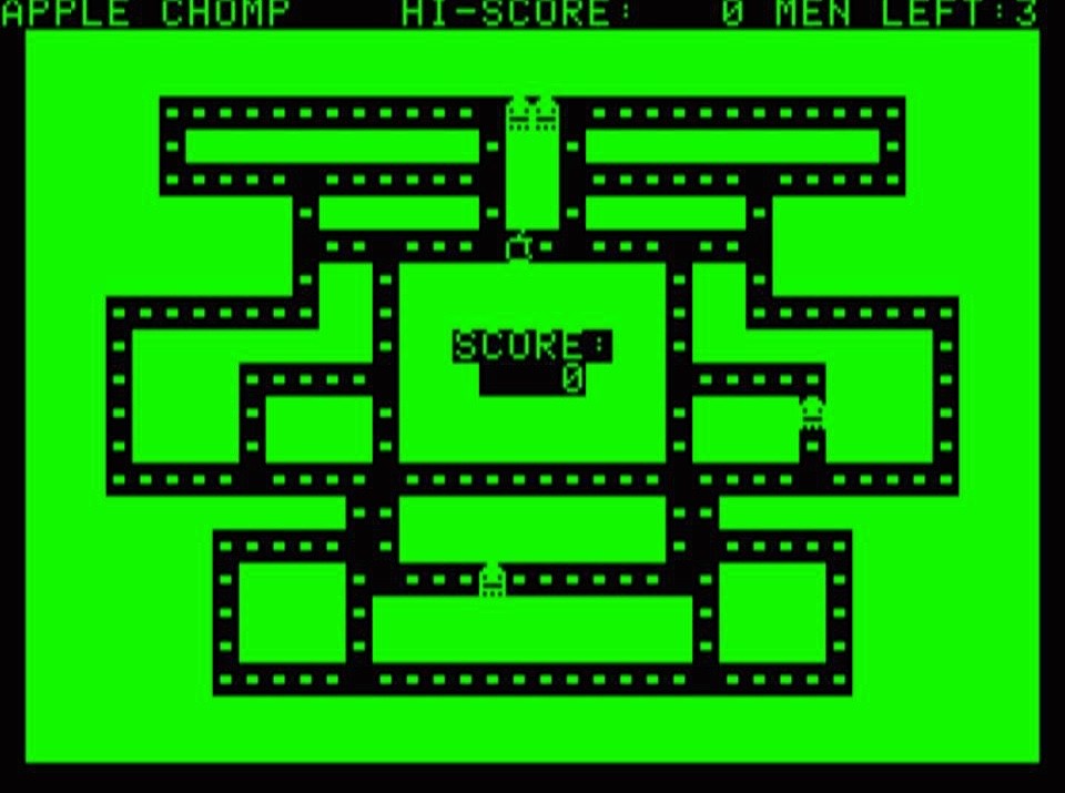 Apple III Home Computers / Apple Chomp / Tic Tac Toe 2 Game Disk Set