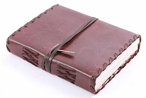 Leather Journal Diary Notebook Handmade Blank Writing Paper Gift Book