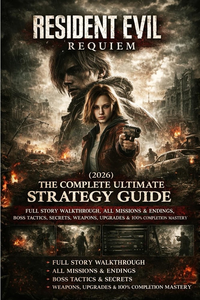 Resident Evil Requiem (2026) GAME GUIDE: The Complete Ultimate Strategy Guide –