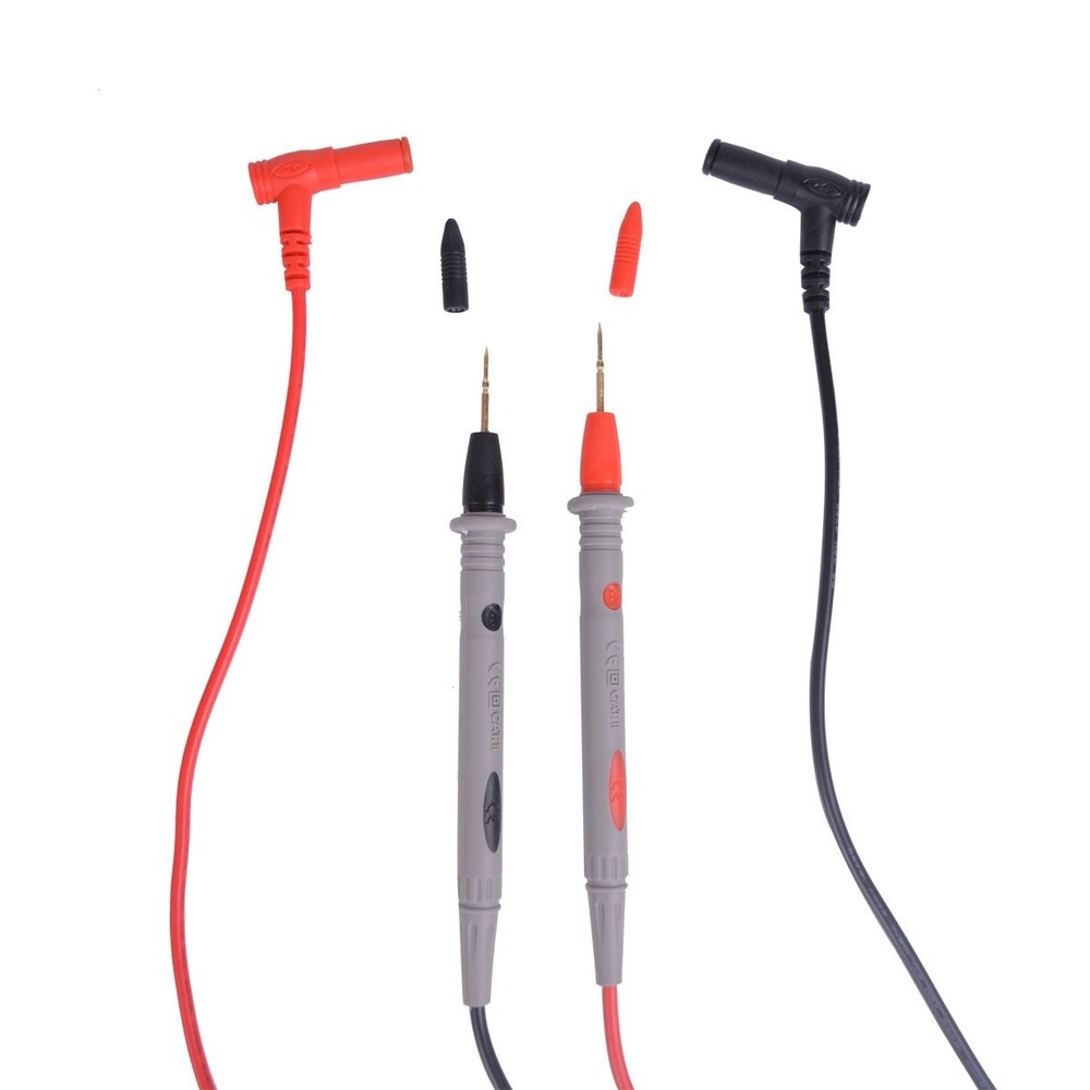 Ergonomic 2 Pair Multimeter Probes – Perfect for Electrical Testing 20A 1000V